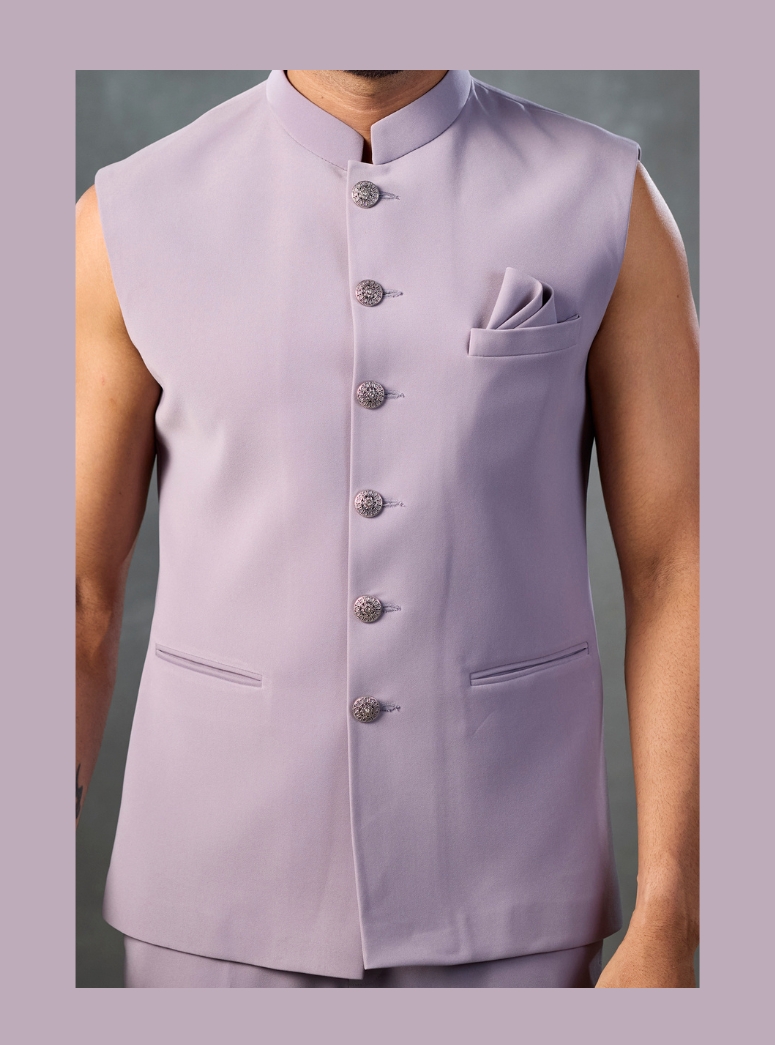 MAUVE COLOR  JODHPURI